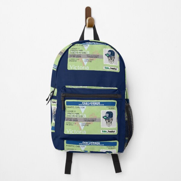 Item preview, Carlton Blues Fanatic Fan Licence designed and sold by Fake Heston’s Scribble Emporium.