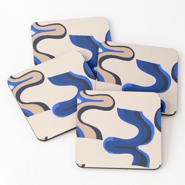 Item preview, Flowing Curves Pattern designed and sold by BONBcreative.