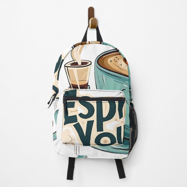 Item preview, "Espresso Yourself – Cute Coffee-Inspired Typography Art" designed and sold by Viviglow.