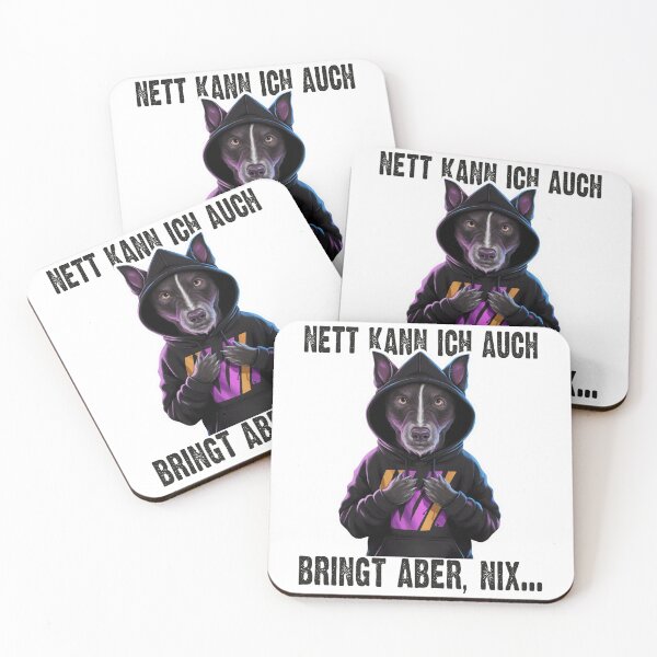 Item preview, Nett Kann Ich Auch Bringt Aber , Nix  - Cooles Hund  - Lustiges Zitat  designed and sold by Smix Pixels.