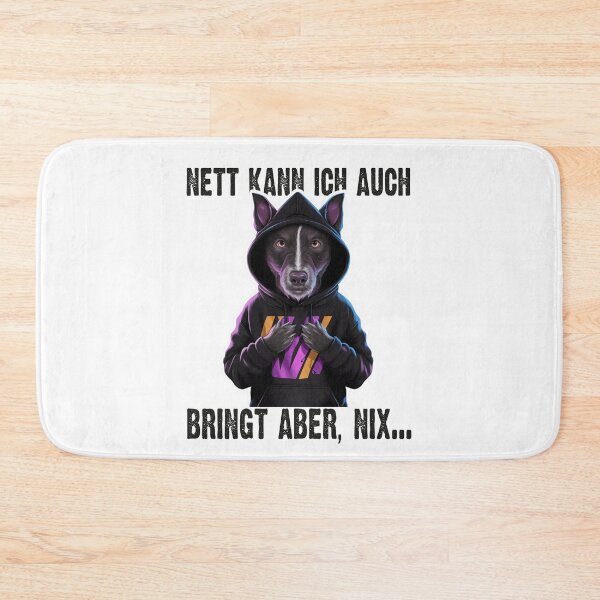 Item preview, Nett Kann Ich Auch Bringt Aber , Nix  - Cooles Hund  - Lustiges Zitat  designed and sold by Smix Pixels.