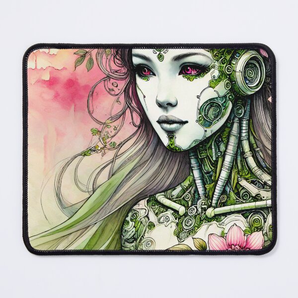 Item preview, Floral Cyborg Elegance designed and sold by custom-concepts.