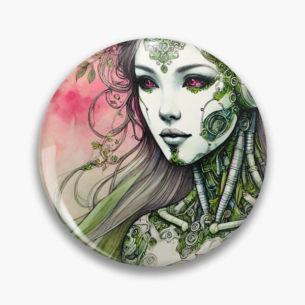 Item preview, Floral Cyborg Elegance designed and sold by custom-concepts.