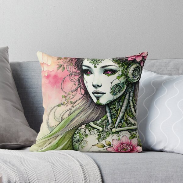 Item preview, Floral Cyborg Elegance designed and sold by custom-concepts.