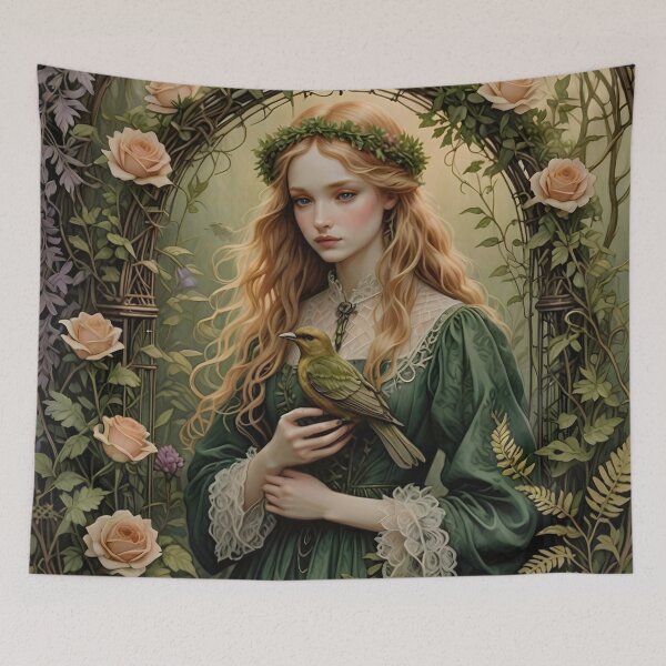 Item preview, Green Witch Woman designed and sold by Lisamariesumner.