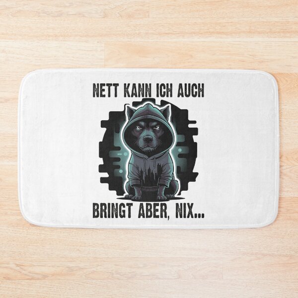 Item preview, Nett Kann Ich Auch Bringt Aber , Nix  - Cooles Hund  - Lustiges Zitat  designed and sold by Smix Pixels.