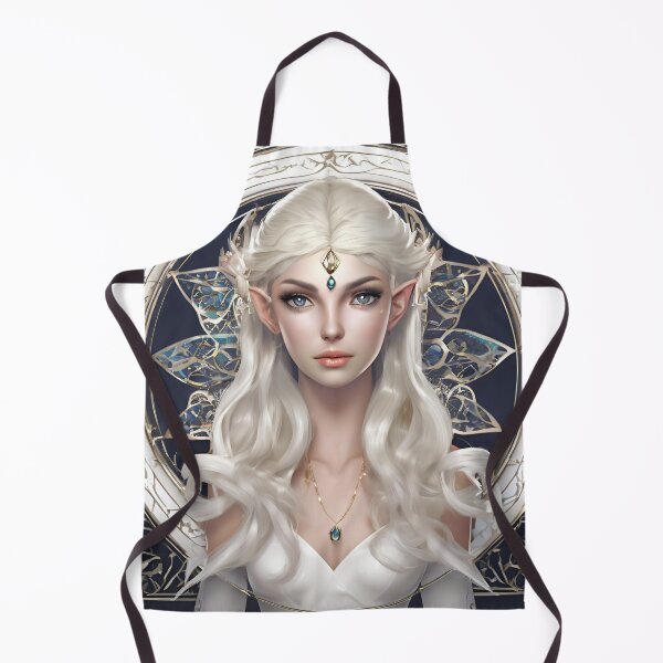 Item preview, Mistyc Elf, Elf girl, Girl, Anime, fantasy, astarion girl, magic, designed and sold by GOLDENGARDENART.