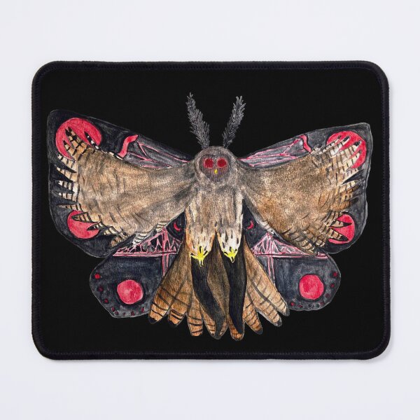Item preview, Mothman Barred Owl Watercolor designed and sold by frankiesmonster.