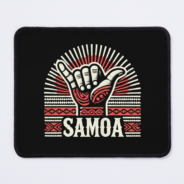 Item preview, SHAKA SAMOA - Tribal Art Pattern - Polynesian South Pacific designed and sold by Darling DeDe.