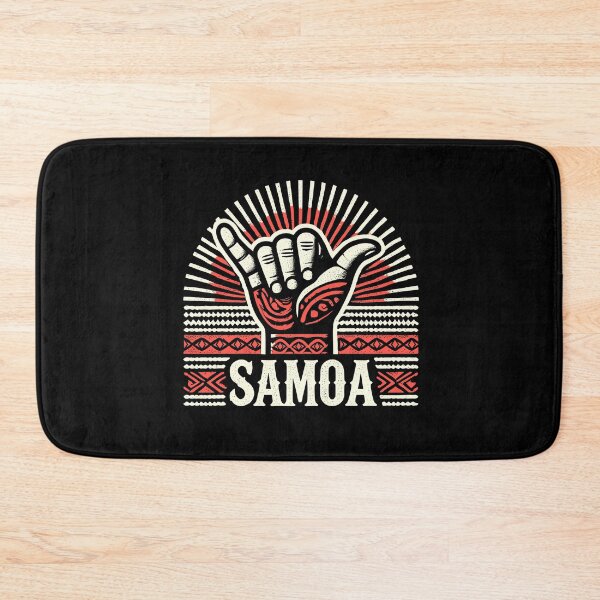 Item preview, SHAKA SAMOA - Tribal Art Pattern - Polynesian South Pacific designed and sold by Darling DeDe.