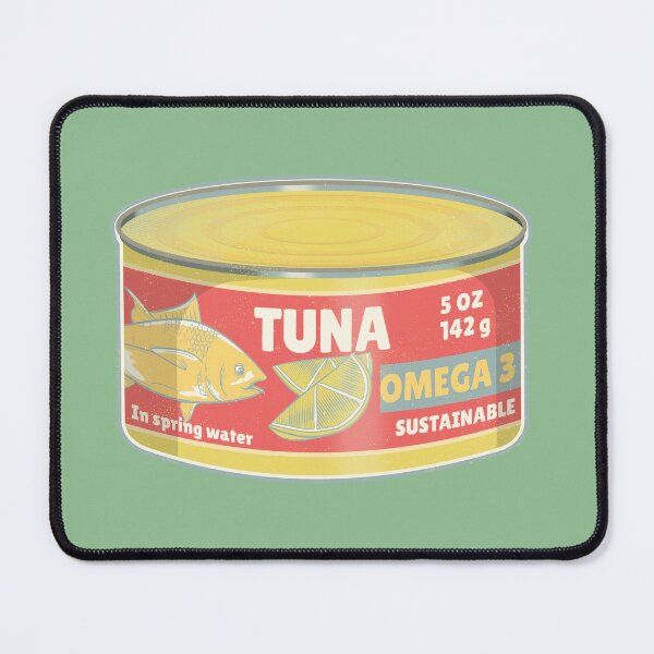 Item preview, Tin of Tuna omega 3 oil designed and sold by piedaydesigns.