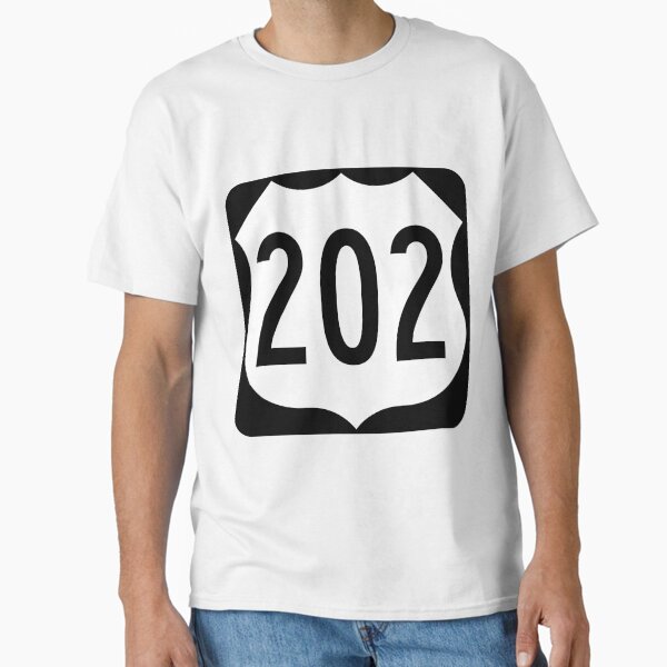 Item preview, US Highway 202 square | United States Highway Shield Sign designed and sold by Transit Traveller.