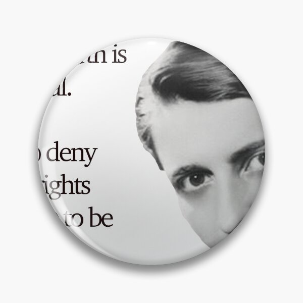 Artikelvorschau, Zitate von Ayn Rand: Minderheiten zu verteidigen bedeutet, das Individuum zu verteidigen entworfen und verkauft von Naomi Gutierrez Parrish.