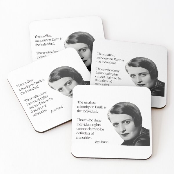 Item preview, Ayn Rand Quotes To Defend Minorities is to defend the individual designed and sold by Naomi Gutierrez Parrish.