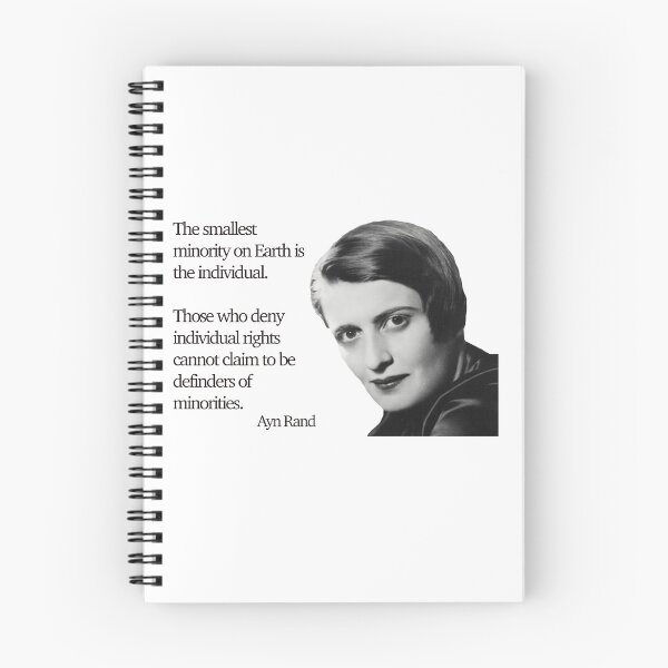 Item preview, Ayn Rand Quotes To Defend Minorities is to defend the individual designed and sold by Naomi Gutierrez Parrish.