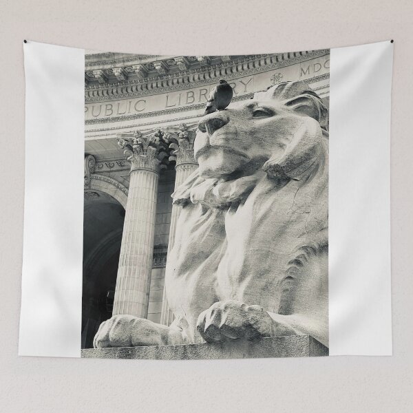 Item preview, THE LIBRARY LIONS - NEW YORK PUBLIC LIBRARY designed and sold by Lorridge.