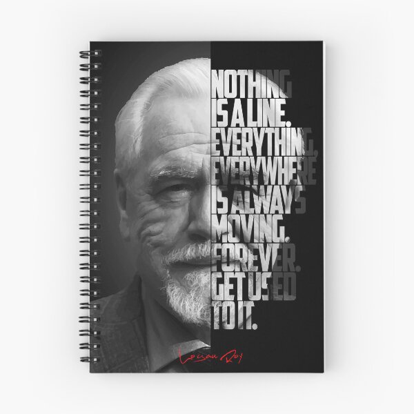 Item preview, Black and white Logan Roy Succession Quote designed and sold by Enea Kelo.
