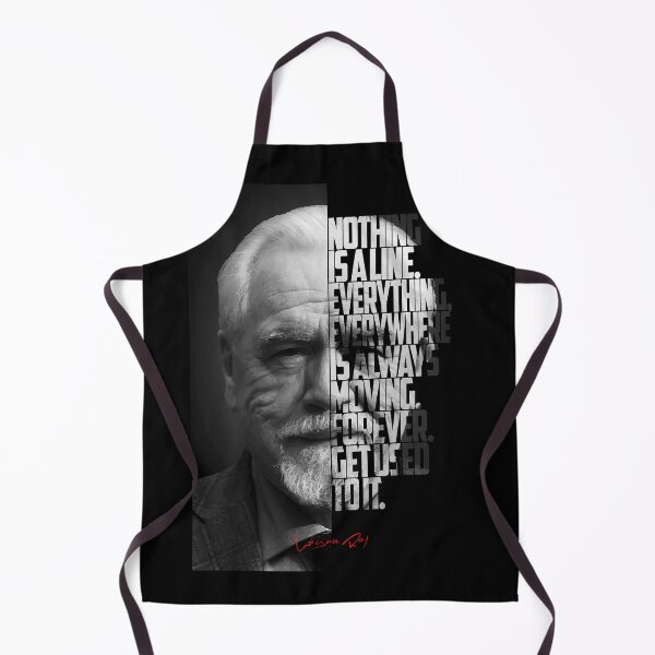 Item preview, Black and white Logan Roy Succession Quote designed and sold by Enea Kelo.