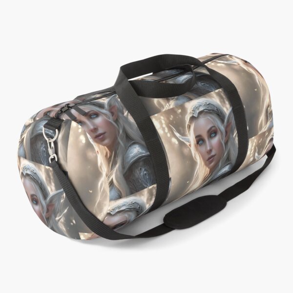 Item preview, White Diamant Elf, Elf girl, Girl, Anime, fantasy, astarion girl, magic, designed and sold by GOLDENGARDENART.