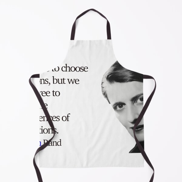 Item preview, Ayn Rand Quotes Actions and Consequences designed and sold by Naomi Gutierrez Parrish.