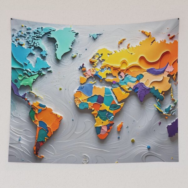 Item preview, The Vibrant World of Colors designed and sold by yaser1234.