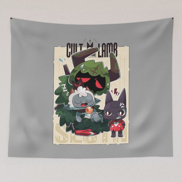 Item preview, Cult of the Lamb designed and sold by Paige-keiser.