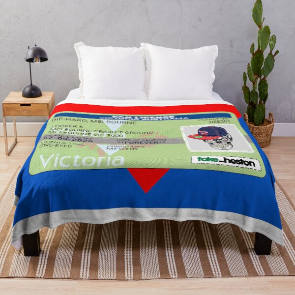 Item preview, Melbourne Demons Die-Hard Fan Licence designed and sold by Fake Heston’s Scribble Emporium.