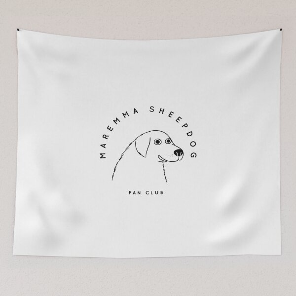 Item preview, Maremma Sheepdog / Pastore Maremmano Abruzzese Fan Club designed and sold by Aurora Cacciapuoti.