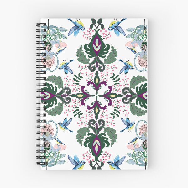 Item preview, Birds, flowers and dragonflies designed and sold by janethowell.