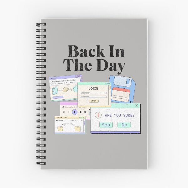 Item preview, Back in the Day retro computer icons designed and sold by SvetsShirts.