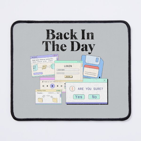 Item preview, Back in the Day retro computer icons designed and sold by SvetsShirts.