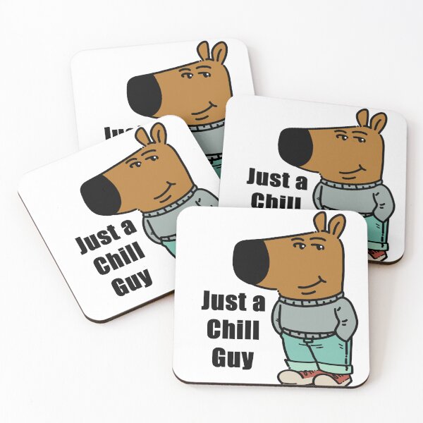 Item preview, Just a Chill Guy Meme designed and sold by MagiMakess.