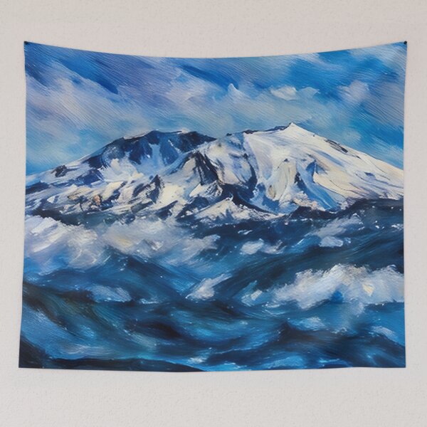 Item preview, Mount Saint Helens (Pastel) designed and sold by flyscenicair.