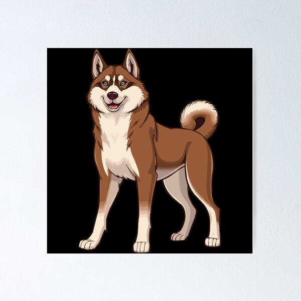 Item preview, Brown Husky designed and sold by Getup-clothing.