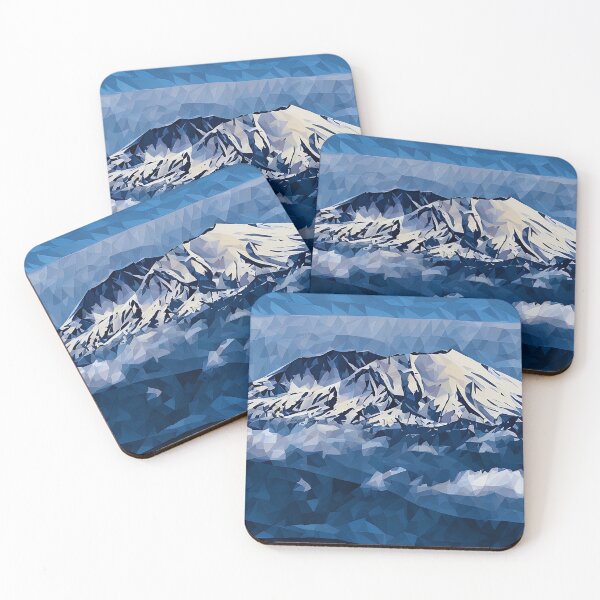 Item preview, Mount Saint Helens (Poly Art) designed and sold by flyscenicair.