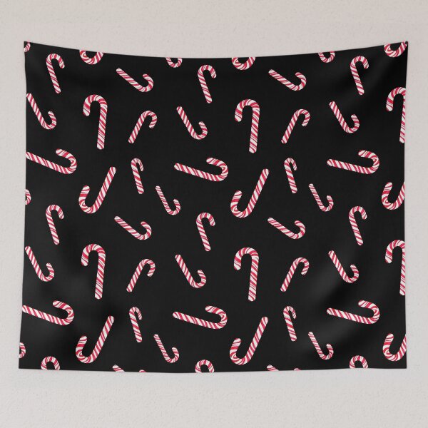 Item preview, Candy Cane Christmas Red And White designed and sold by popanato.