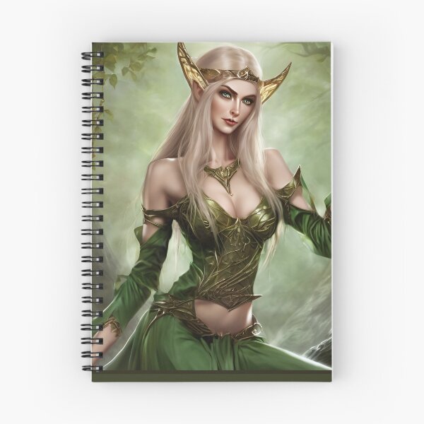 Item preview, Blond Elfy, Elf girl, Girl, Anime, fantasy, astarion girl,  designed and sold by GOLDENGARDENART.