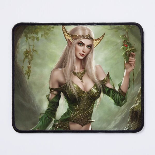 Item preview, Blond Elfy, Elf girl, Girl, Anime, fantasy, astarion girl,  designed and sold by GOLDENGARDENART.
