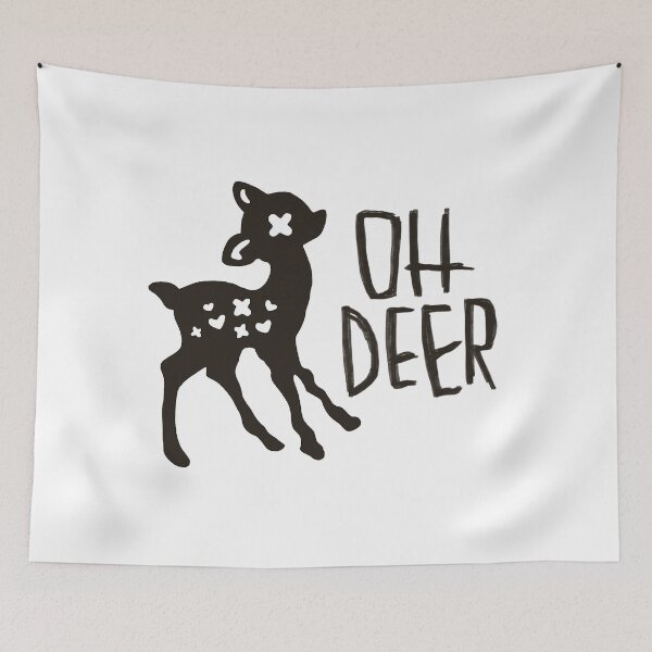Item preview, Oh deer, reh designed and sold by badlydrawnbabe.