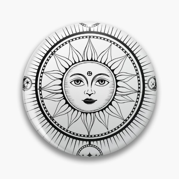Item preview, Boho Chic Mystical Celestial Sun Cosmic Vintage  designed and sold by SaltCreatives.