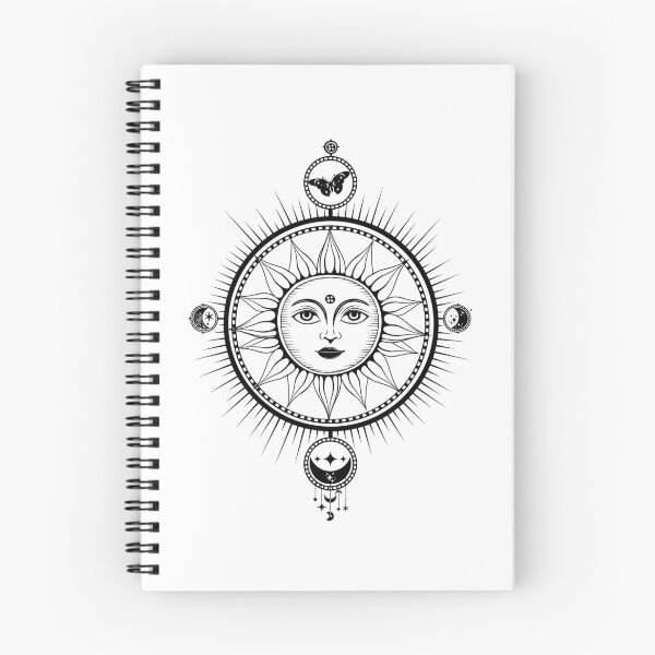 Item preview, Boho Chic Mystical Celestial Sun Cosmic Vintage  designed and sold by SaltCreatives.