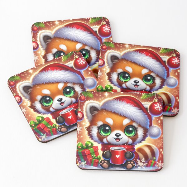 Item preview, Red Panda Christmas  designed and sold by Jbl55.