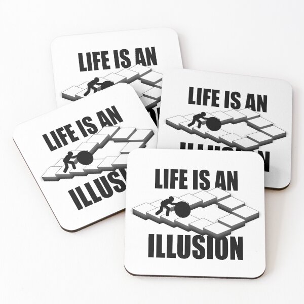 Item preview, Life Is an Illusion: Endless Struggle designed and sold by PixelInkCraft.