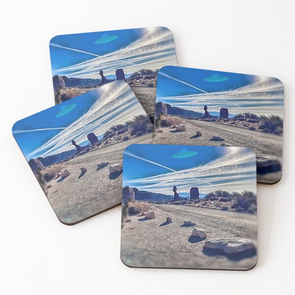 Item preview, Balanced Rock at Arches National Park under a Clear Sky designed and sold by KLLB.