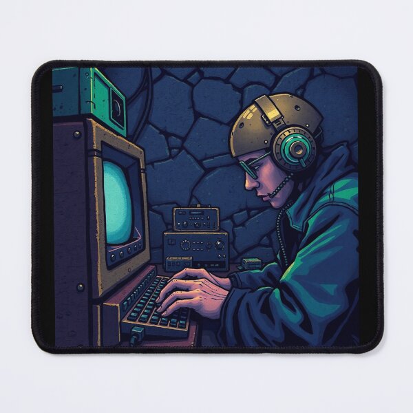 Item preview, Antique Hacker designed and sold by mukraker.