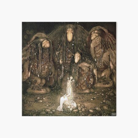 Item preview, Princess and Troll Suitors - John Bauer designed and sold by forgottenbeauty.