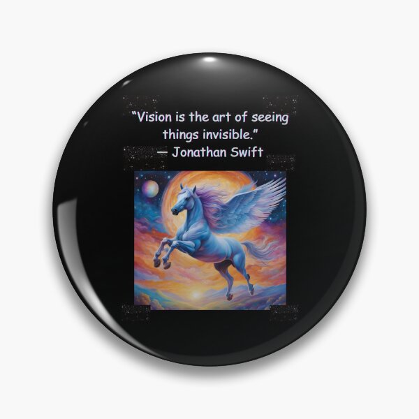 Item preview, Vision is the Art of Seeing Things Invisible designed and sold by Planet Agora.