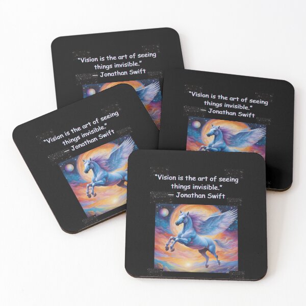 Item preview, Vision is the Art of Seeing Things Invisible designed and sold by Planet Agora.