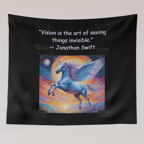 Item preview, Vision is the Art of Seeing Things Invisible designed and sold by Planet Agora.