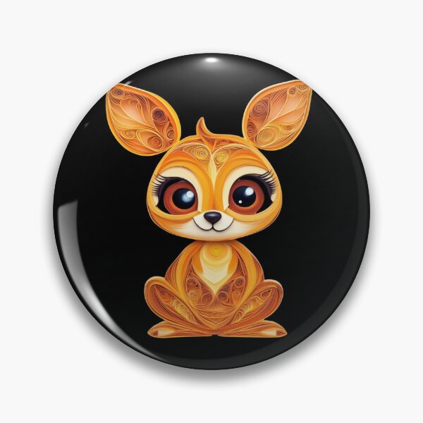 Item preview, Cute Kawaii Baby Kangaroo designed and sold by PrintsByFrank.
